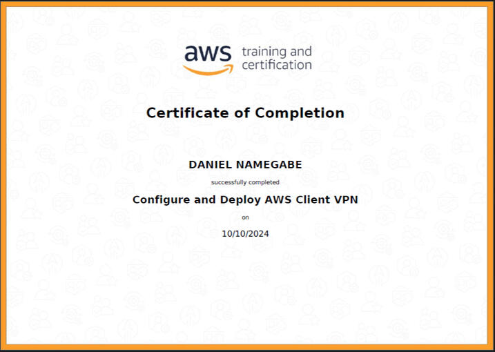 Amazon Web Services (Configure and Deploy AWS Client VPN